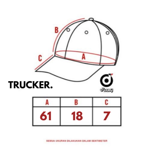 Topi Jaring Pria Dripon Trcker Hat Dewasa Distro Original Proshop Dloozy Official 112