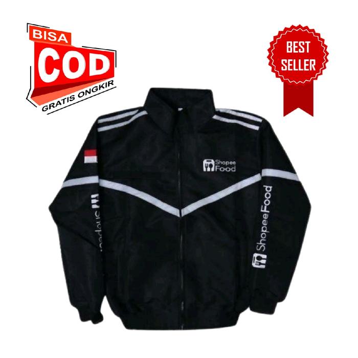 JAKET DRIVER HITAM SOPHEE FOOD TERBARU