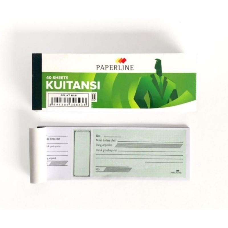 

(1pcs) Kwitansi paperline kecil 40M