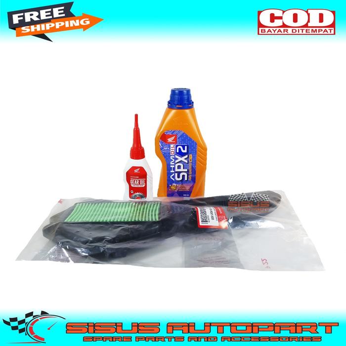 Diskon Paket Oli Spx 2 Oli Gardan Filter Udara Pcx 150 / Oli Spx 2 Filter Udara Pcx 150 Pcx Old /
