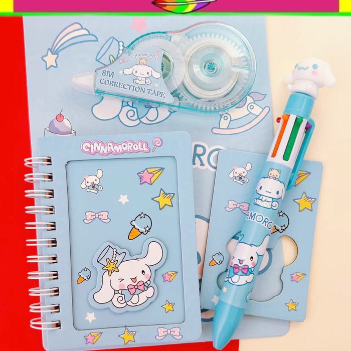 

SET ALAT TULIS PULPEN DAN BUKU MEMO SANRIO SET PULPEN SANRIO STUDY SET SANRIO ALAT TULIS KANTOR