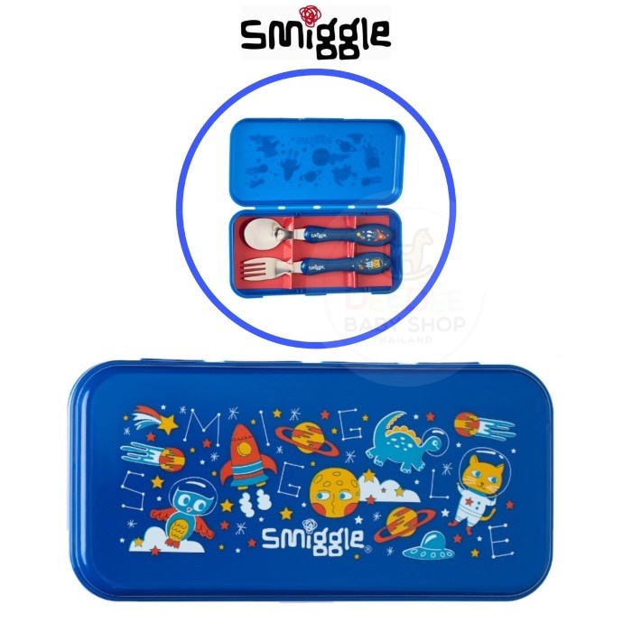 

Smiggle Wink Teeny Tiny Cuttlery Set Navy Color Kode 1292