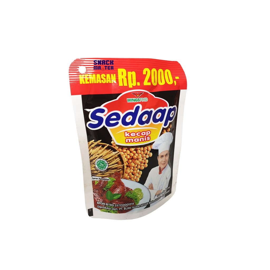 

HJE Kecap Manis Sedaap - Netto 63ml