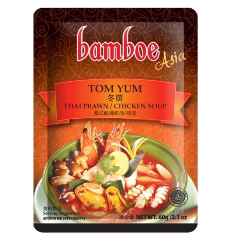 

HJE BAMBOE Bumbu Tom Yum 60 gr