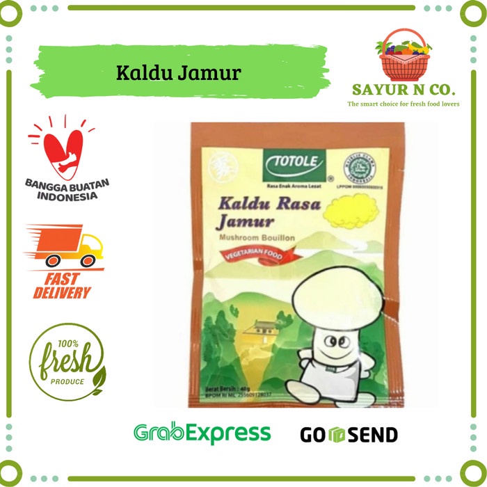 

HJE Totole Kaldu Jamur 40gr Sayur N Co Bekasi