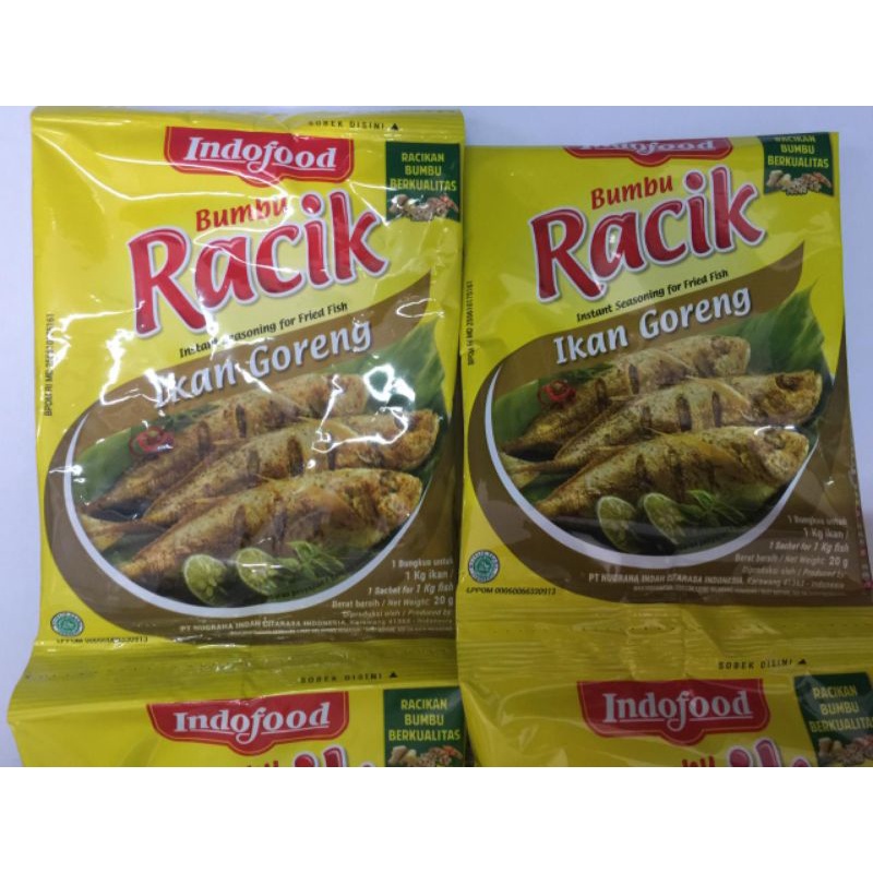 

HJE Bumbu Racik Ikan Goreng Indofood Per Sachet