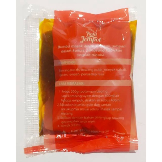 

HJE KJ Bumbu Gulai Gule