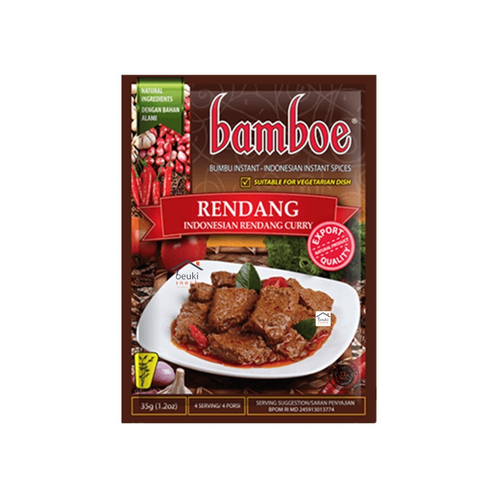 

HJE Bamboe Rendang Bumbu Masakan Khas Indonesia