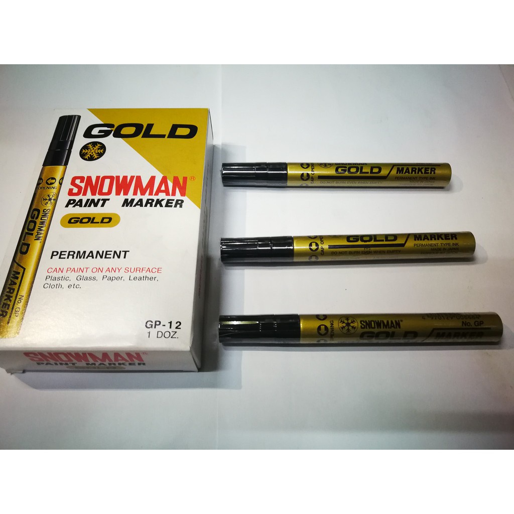 

Premium Spidol Paint Marker Snowman Medium Tip