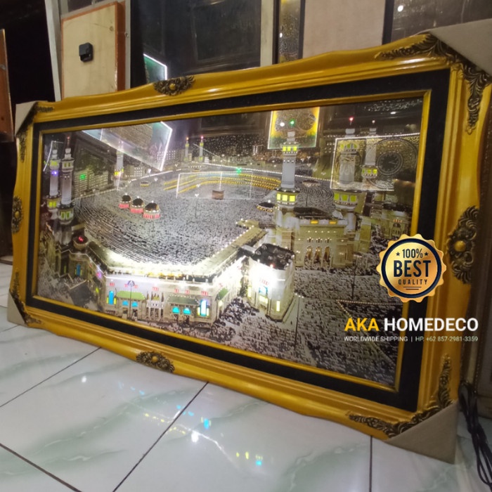 Top Homedecor Masjidil Haram Ka'bah Murottal mp3 Jumbo Twinkly Lht Combinated