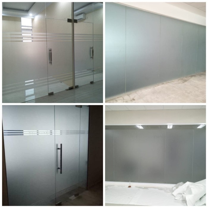 JAYAmart- STICKER KACA BURAM/STICKER KACA SANDBLAST