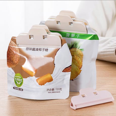 

Jepitan Kantong Plastik Makanan Snack Sealer Food Klip Jepitan Selimut