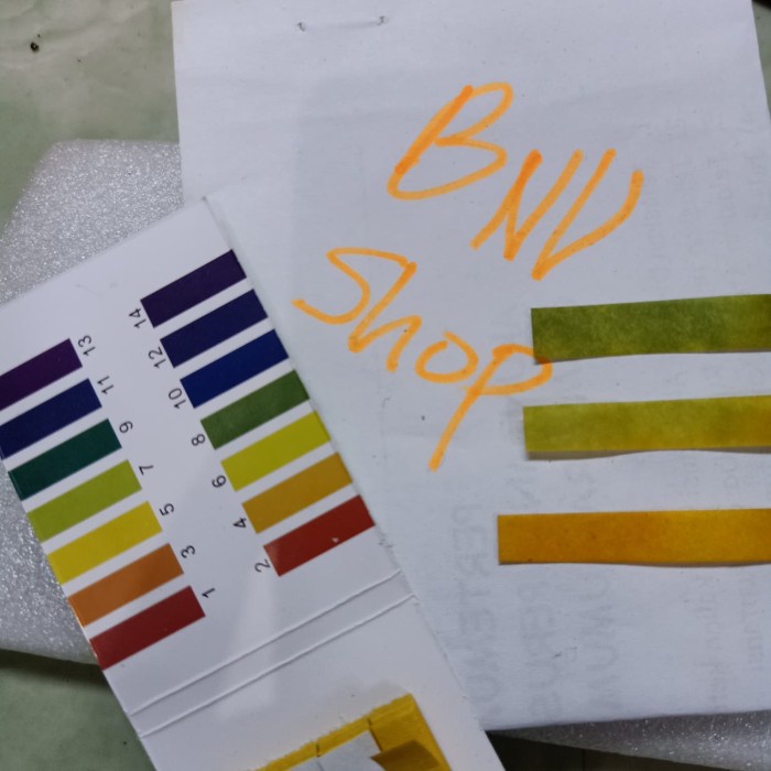 JTTOP" PH TESTER KERTAS LAKMUS UNTUK CEK PH AIR PH PAPER