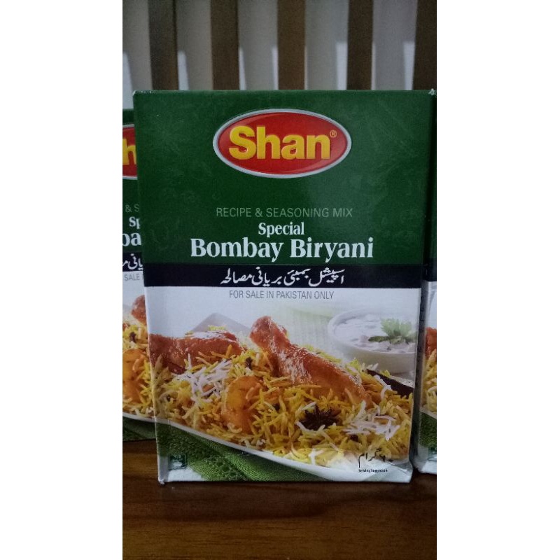 

HJE BUMBU BOMBAY BRIYANI shan, exp 2025
