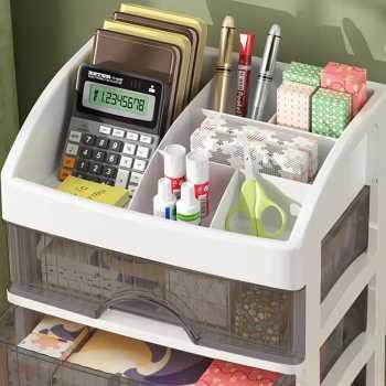 Rak Kosmetik Kotak Make Up Storage Box Organizer 5 Layer Penyimpanan Plastik