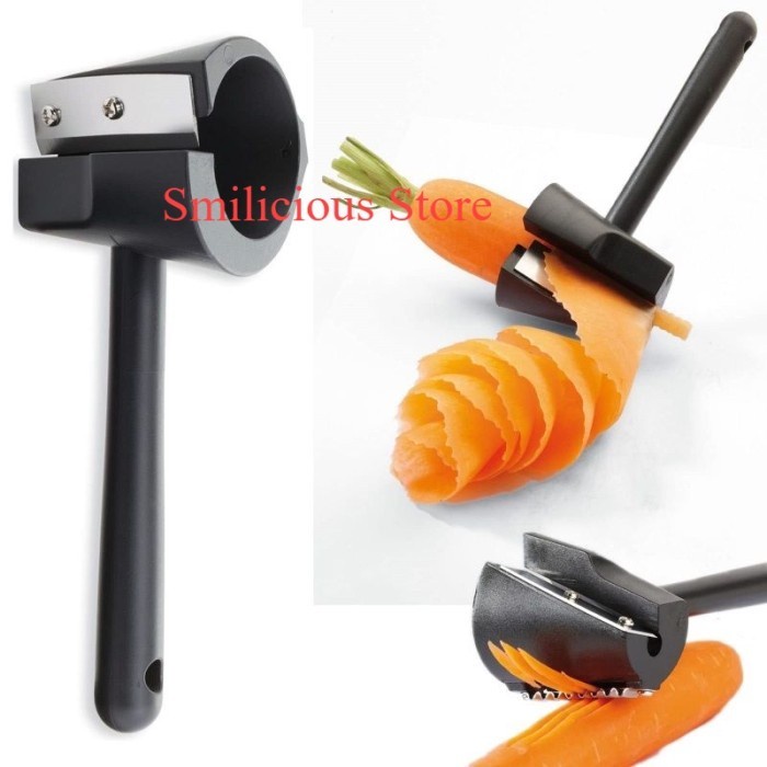 JAYAmart- Rautan Wortel Timun Spiral Garnis Bunga Nasi Tumpeng Sayur Hias Bento