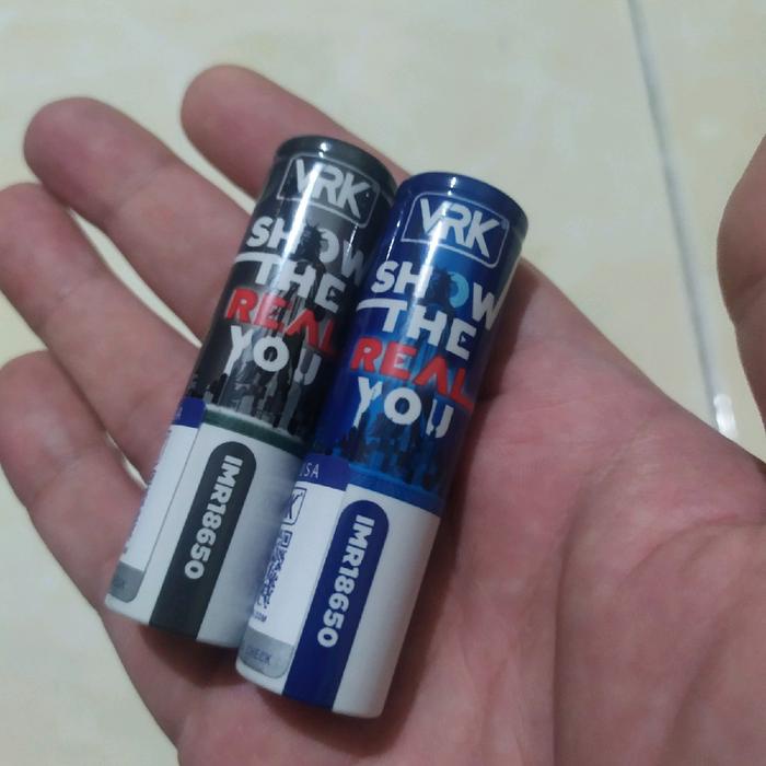 Ready Jt Baterai Imr 18650 Vrk 3.7V