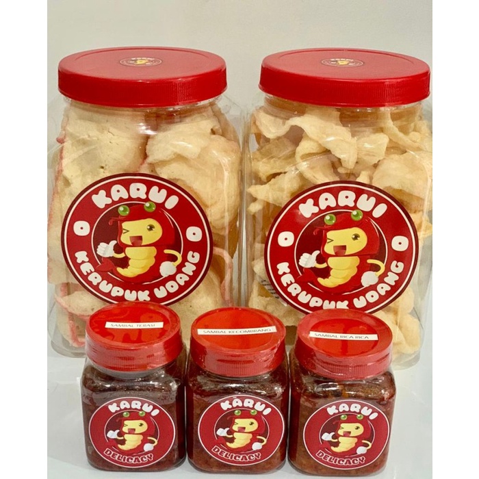 

PAKET KERUPUK UDANG KARUI & SAMBAL KARUI