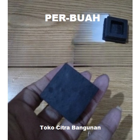 kaki karet meja 3 x 3 cm kaki karet hollo karet cekung karet lemari