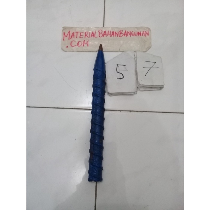 pahat beton lancip pahat beton tajam pahat beton besi ulir 22 mm