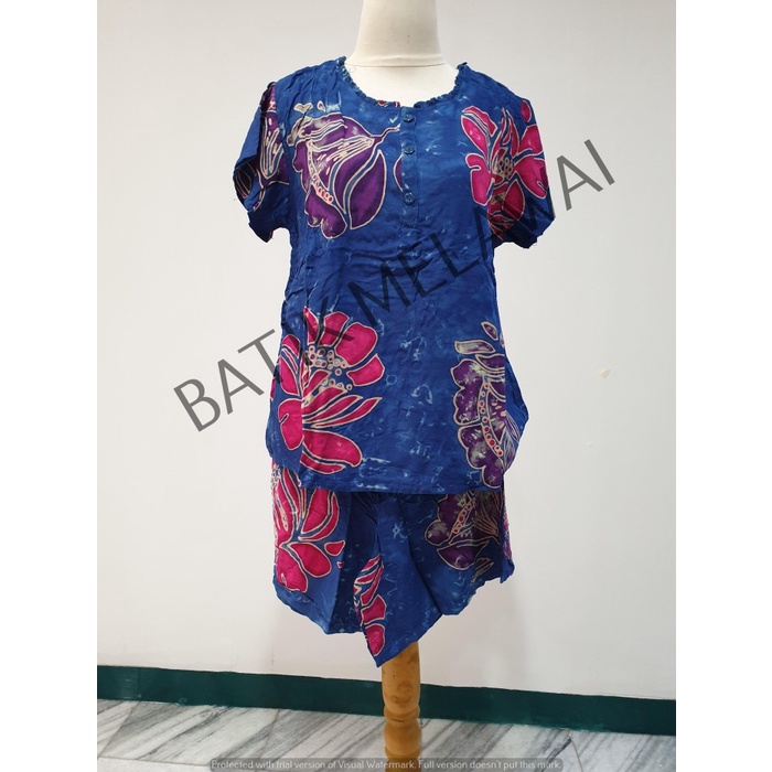 Setelan Batik PREMIUM SUNAN ORI celana pendek tangan pendek GUB