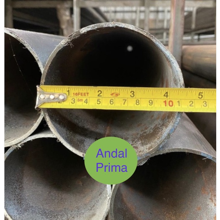 Pipa Besi 4 inch - Pipa Hitam 4" Inch