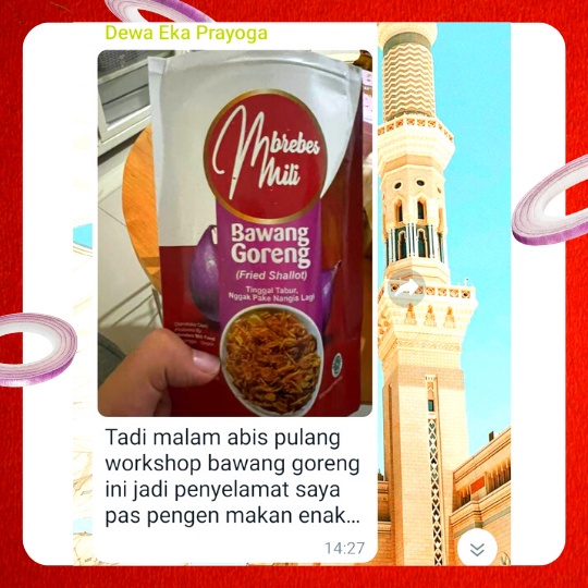 

HJE Bawang Goreng Tanpa Tepung Original 75g - Mbrebes Mili