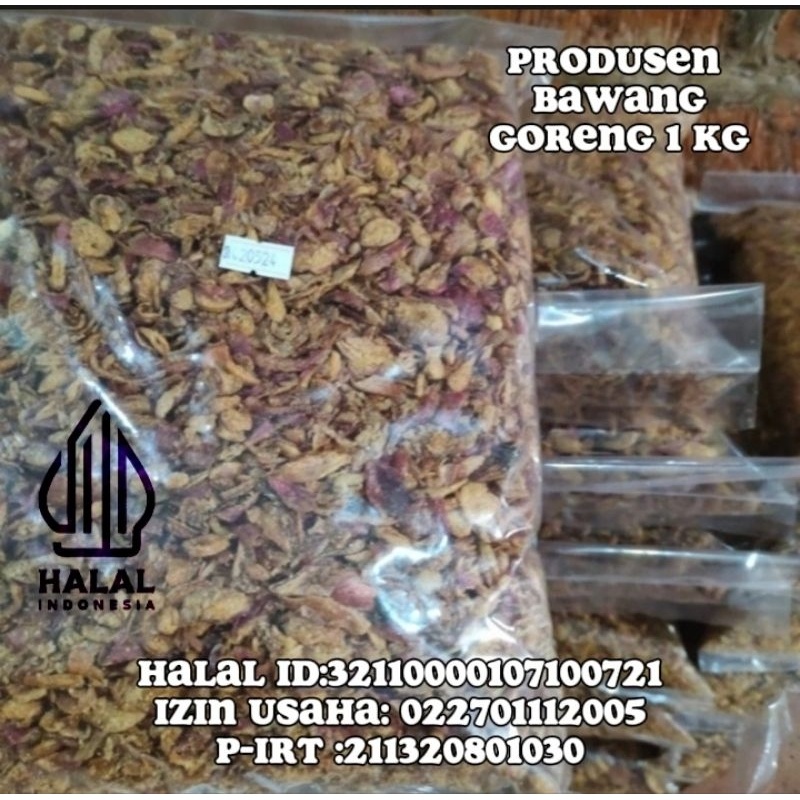 

HJE Bawang goreng grade c 1 kg