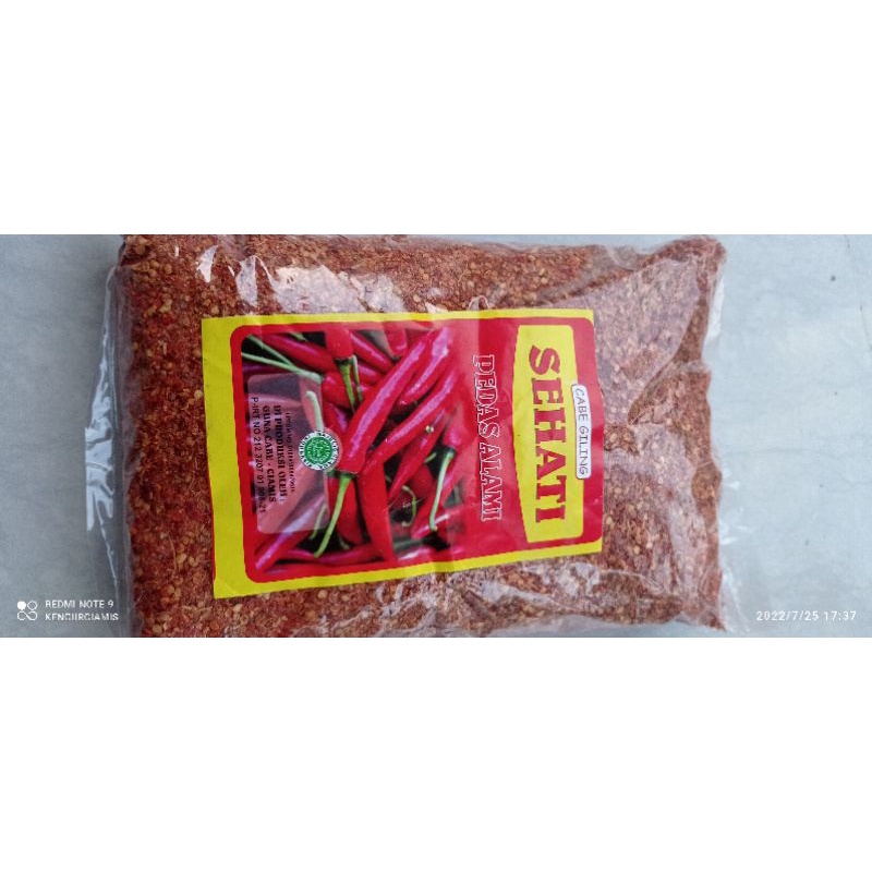 

HJE 1kg CABE BUBUK KASAR SEHATI COCOK BUAT BUMBU SEMUA JENIS MAKNAN