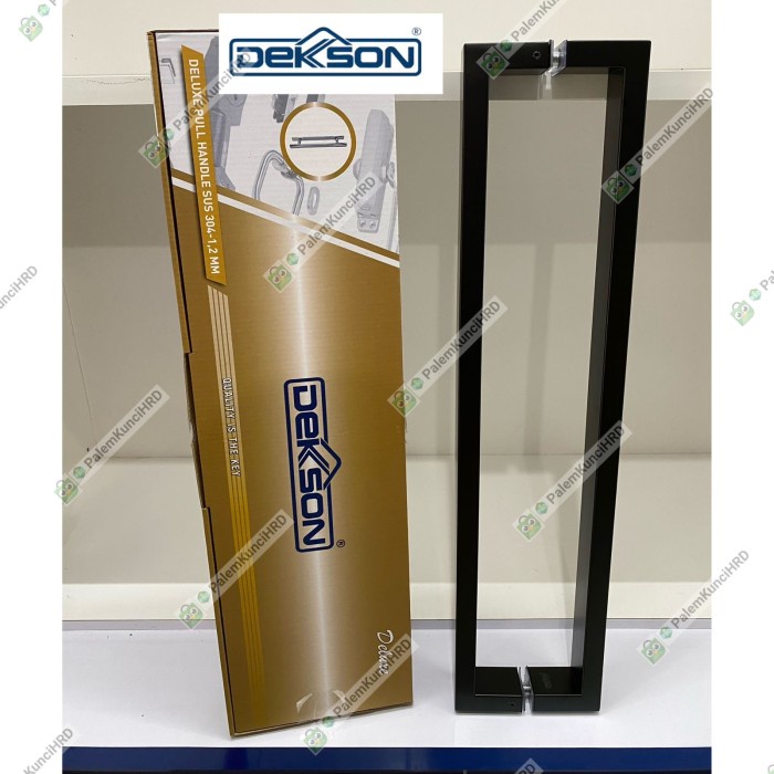 Pull Handle Dekkson PH DL SQ 801 40x20x600 Matt Black Dekson
