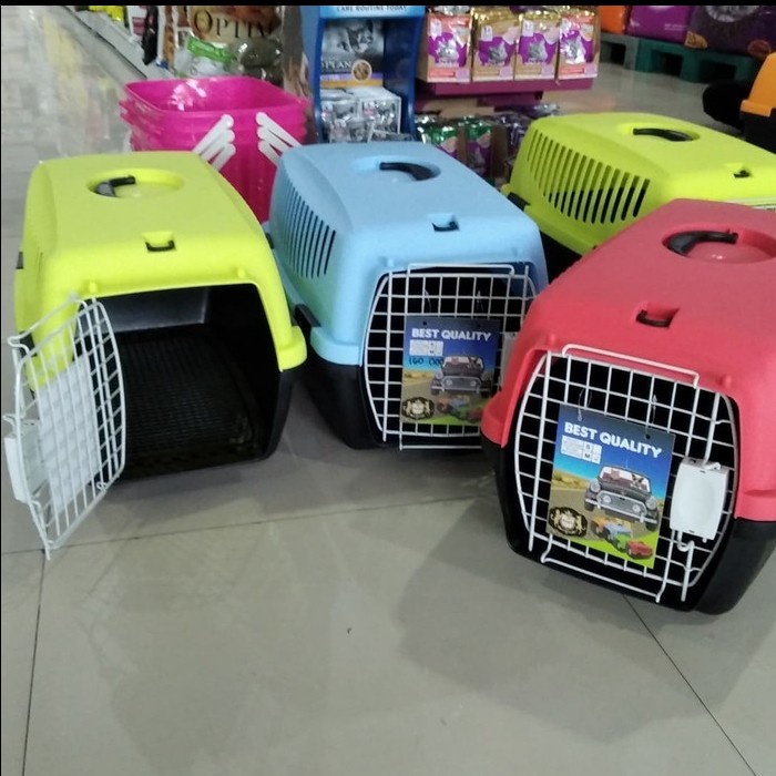 Cancel Box Kucing Anjing Kelinci Murah Pet Cargo Pet Ukuran M