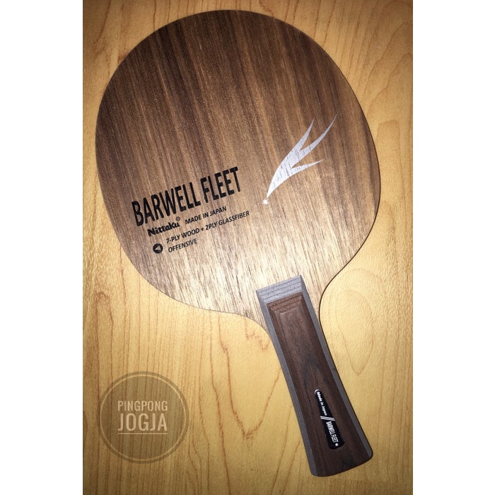 RAKET BET KAYU PINGPONG MURAH NITTAKU BARWELL FLEET