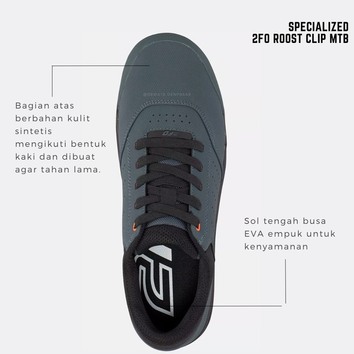 SEPATU CLEAT MTB - 2FO ROOST CLIP MTB - CSTBTLSHP