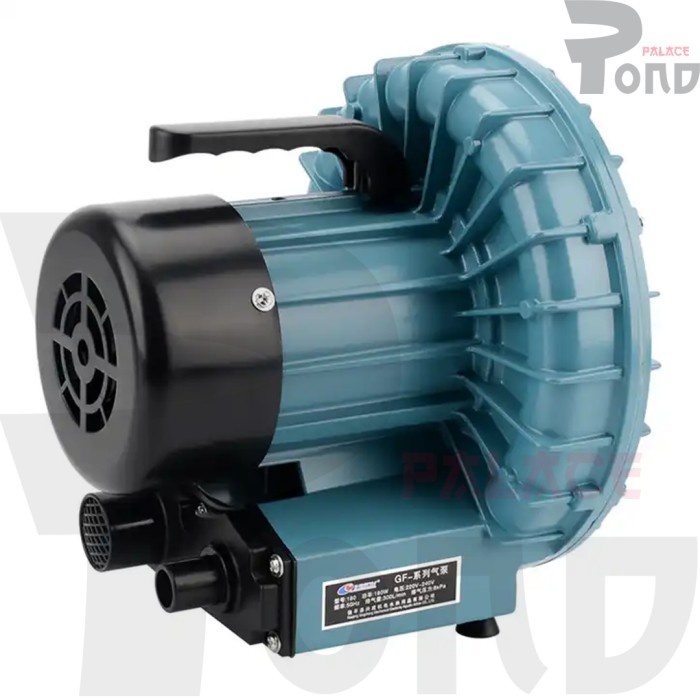 Aerator Kolam Koi Resun GF 180W Air Pump Ring Jet Blower Turbo Pump