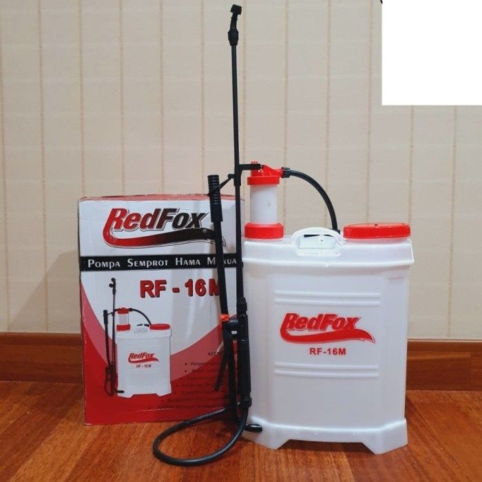 Redfox Pompa Semprot Hama Manual 16 L Tengki/Tangki Semprot Hama Pompa #Gratisongkir