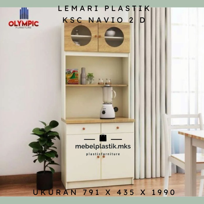 SALE Lemari Set Rak Dapur kitchen KSC Navio 2D Olympic