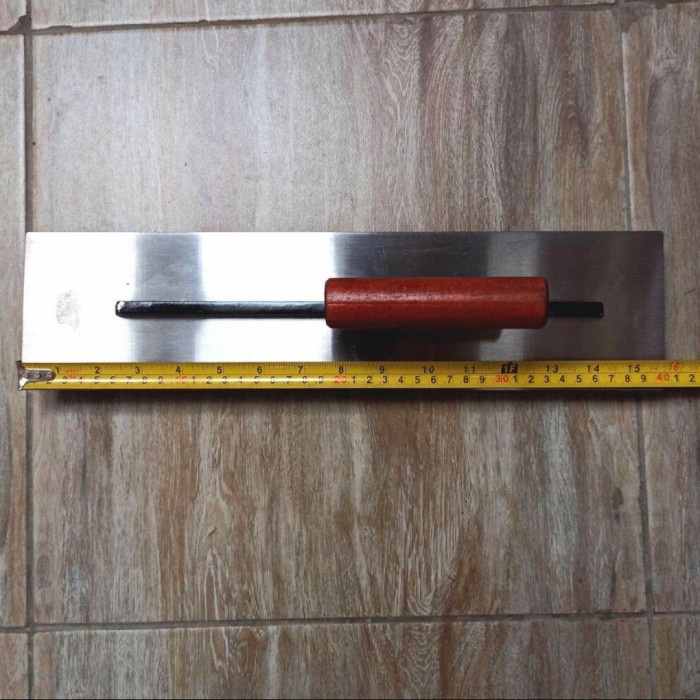 Raskam Besi Plat Baja 40Cm -Gratisongkir