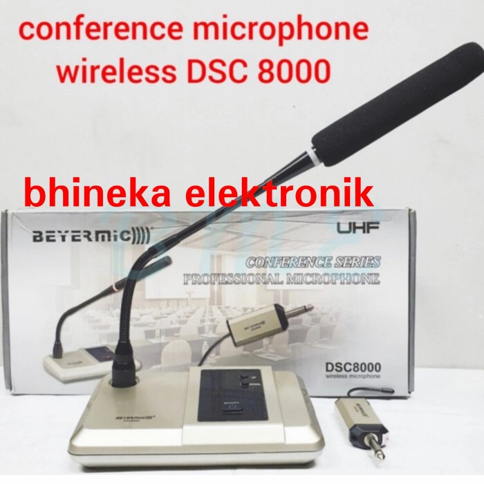 mic wireless beyermic DSC8000 / dsc 8000 mic meja / conference