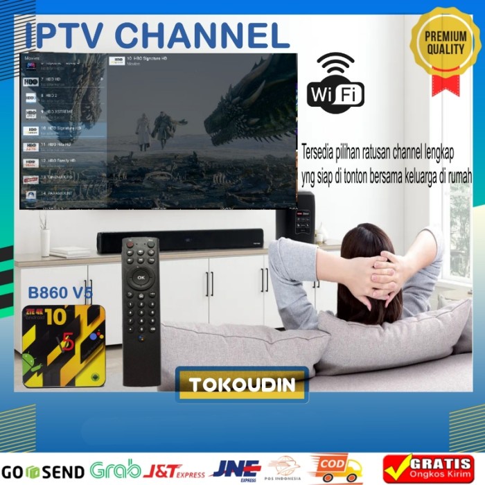 STB Android BOX ZTE 4K B860H V5 Full Aplikasi