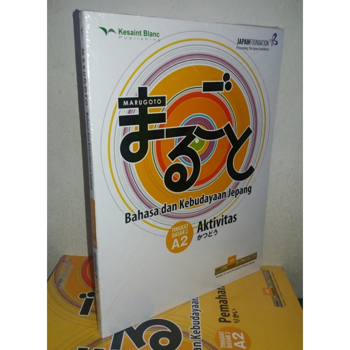 

Paket 2 Buku Marugoto Bahasa Jepang Dasar 2 A2 Pemahaman & Aktivitas