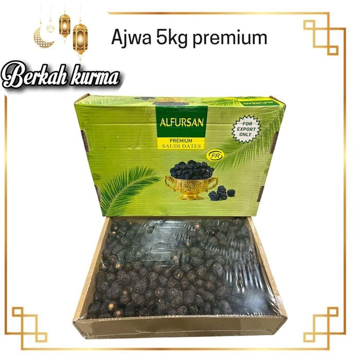 

Kurma AJWA JUMBO Al-Furazon Kemasan 5Kg - Makanan Ringan - Food, Snack - Pedas, Cemilan