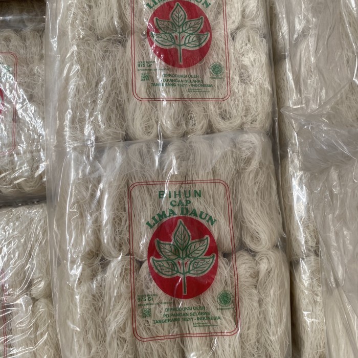 

BISA TERMIN! bihun cap lima daun