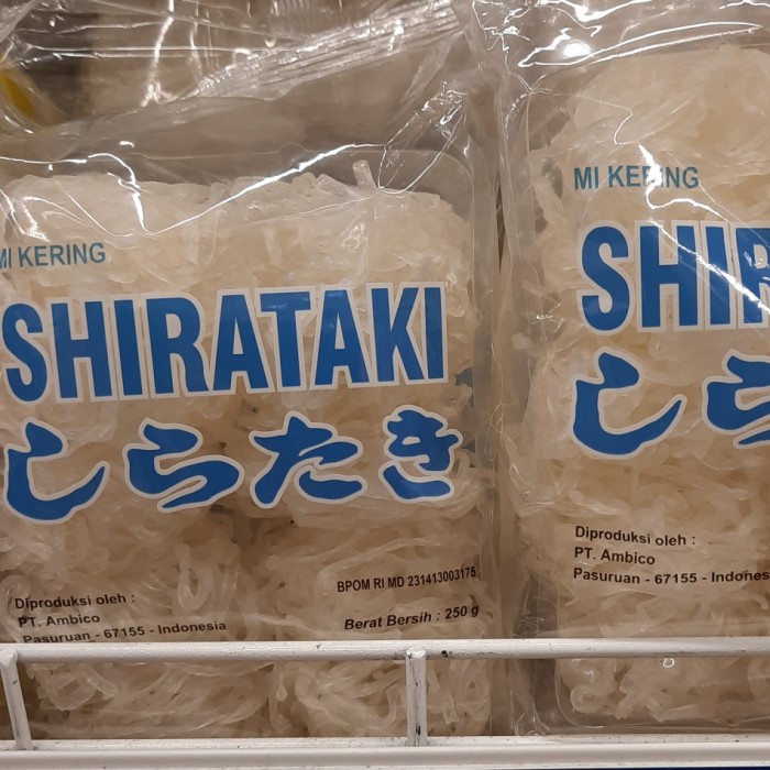 

BISA E-FAKTUR! MIE KERING SHIRATAKI 250G