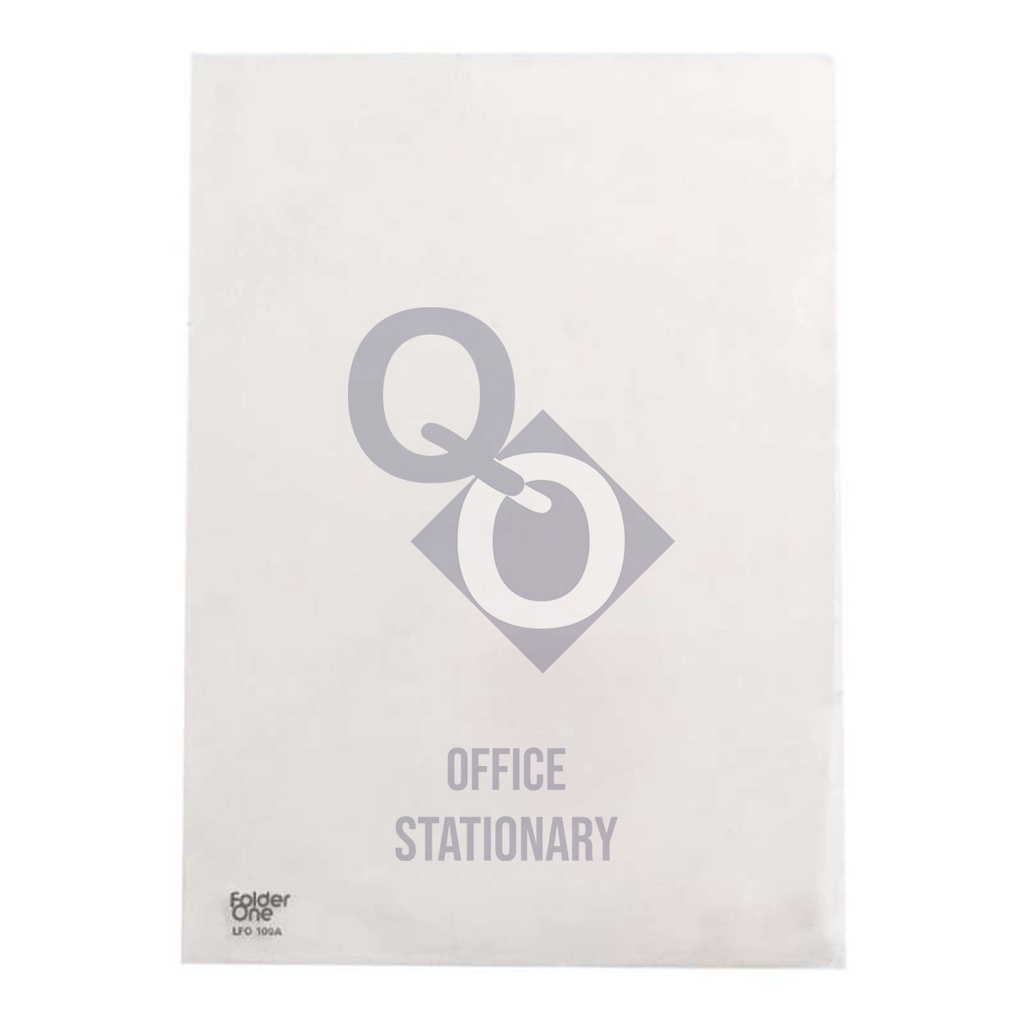

iK! Map L / Clear Sleeves F4 A4 Map Bening - Folder One