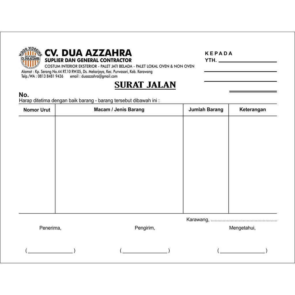 

IK! Cetak nota Ukuran 1/2 Folio HVS, nota Custom, Cetak nota nama Custom Murah nabilagrafika