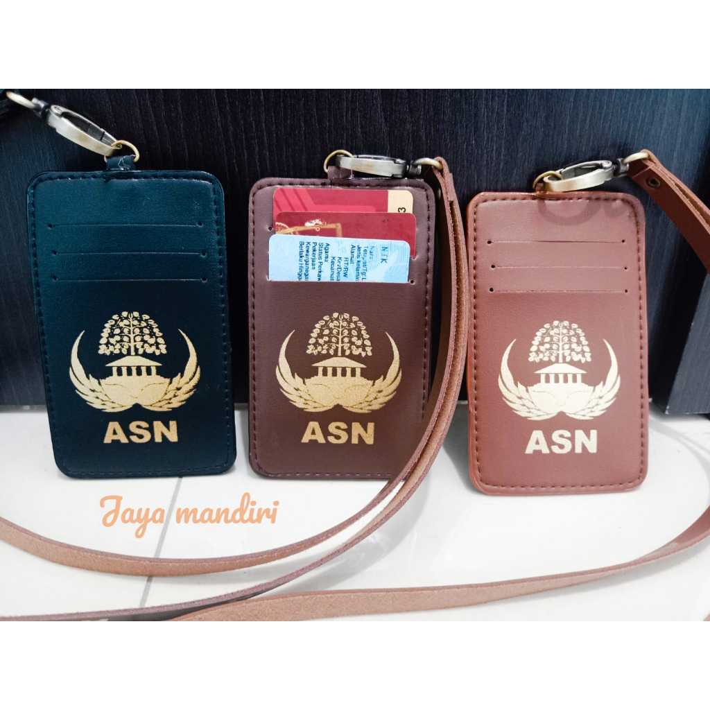 

iK! Id Card Kulit ASN Id Card Kulit KORPRI