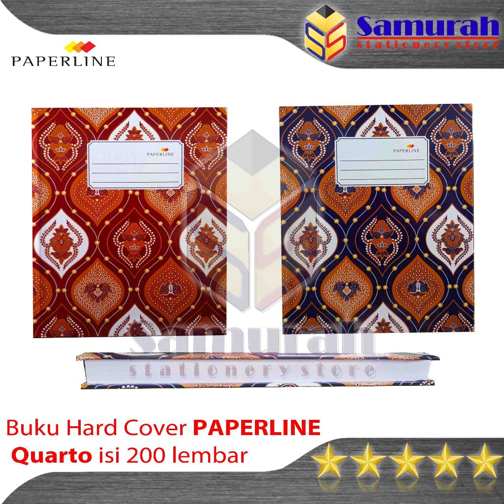 

IK! Buku Hard Cover Paper Quarto isi 200 lembar / Buku Akutansi Laporan Kuarto / Kwarto PPL 200 Lbr