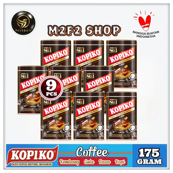 

Terbaru Permen Kopiko Coffee Candy Festive Kaleng Tin - 175 Gr (Harga 9 Pcs) Ready