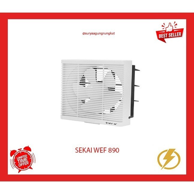 EXHAUST FAN SEKAI 8 INCH - WEF 890