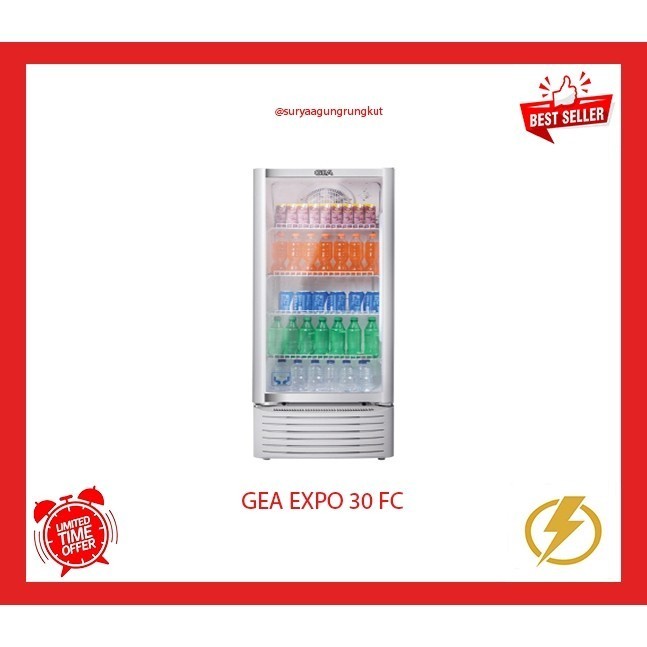 SHOWCASE GEA 222 LITER - EXPO 30 FC